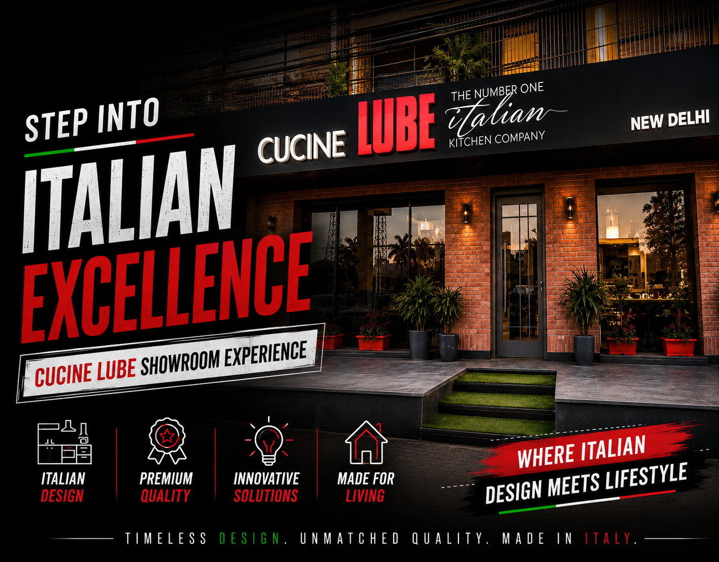 Cucine Lube Showroom Campaign